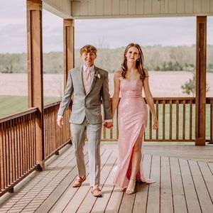 Light Pink Prom Dress